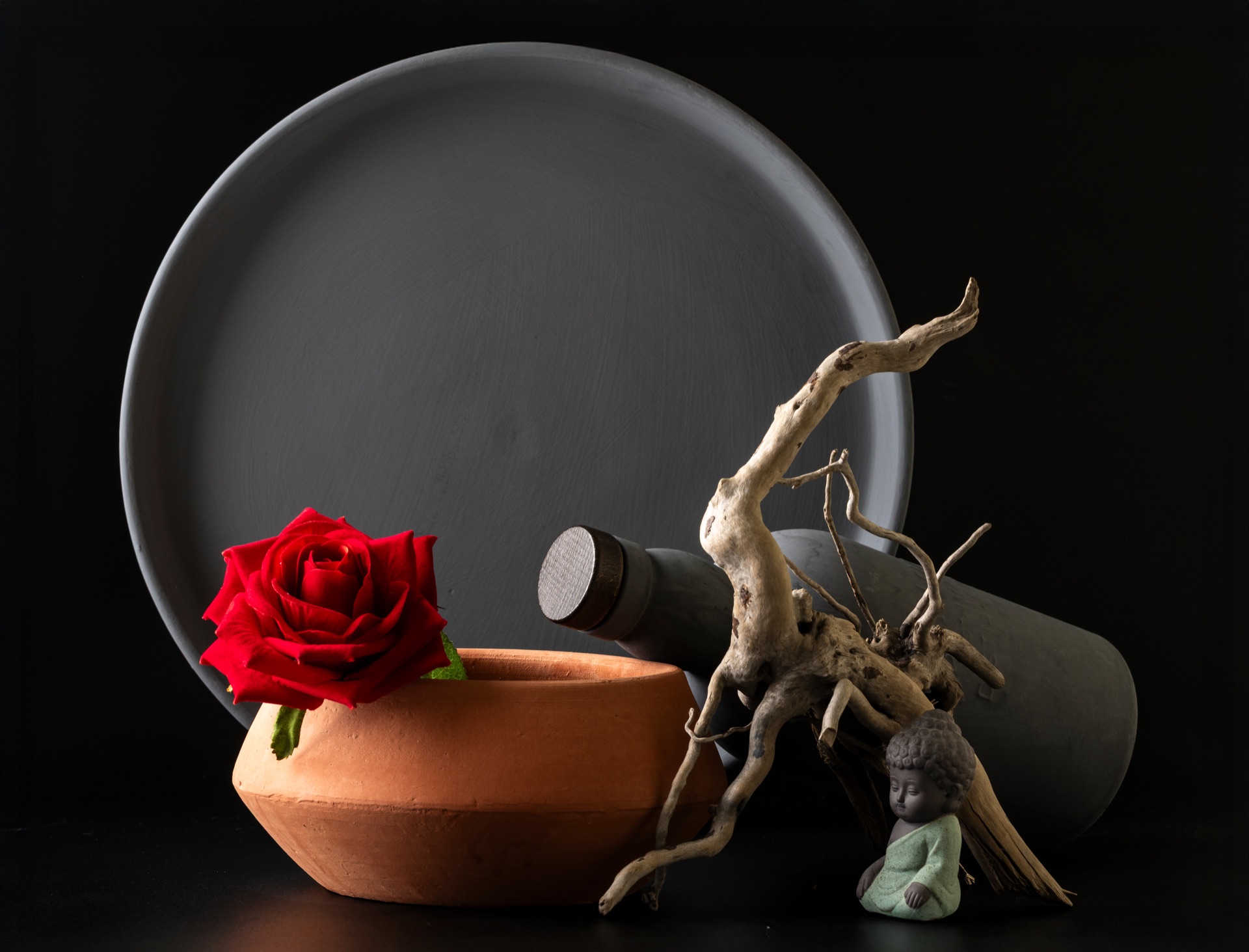 Studio lighting setup